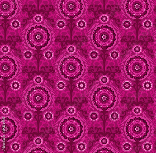 Textile Design and Digital Motif and Borders 