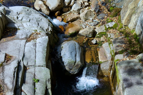 Close-Up of Rocks and Stream in Seoknamsa Valley photo