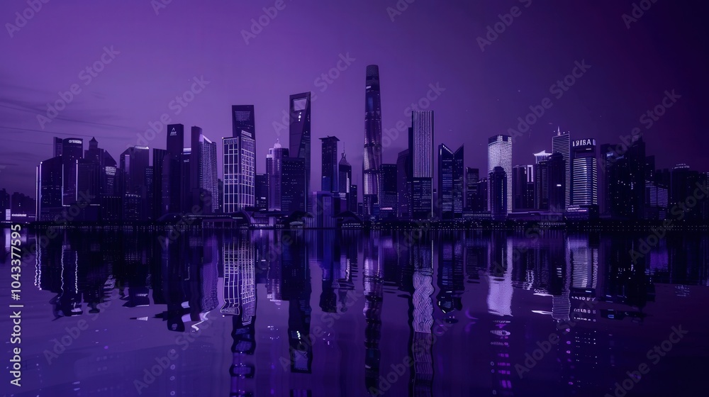 Fototapeta premium view of the city