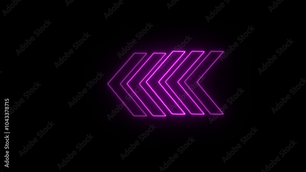 Dark blue glowing arrow light background. Future digital growth ...