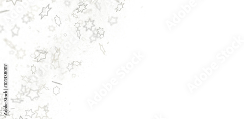 Stars - stars. Confetti cel...
