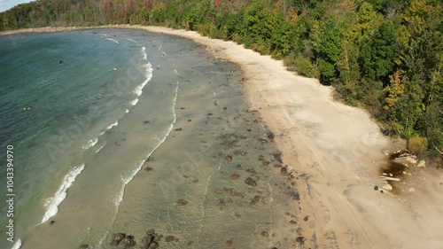 An Aerial View of the Georgian Bay Shoreline