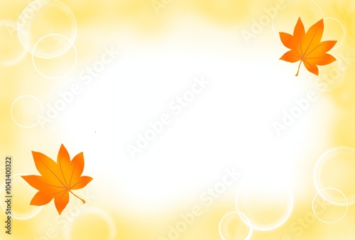 紅葉のポストカード