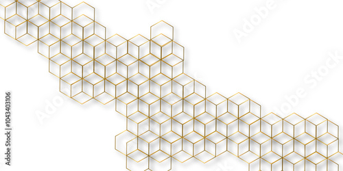 Abstract golden linear graphic ornament. arabian Stylish Seamless pattern on white background. Creative design. Design for book, notebook and calendar covers. high quality textile design, vector .	
