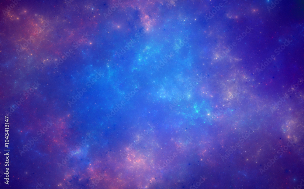 Fototapeta premium Galaxy space in nebula 