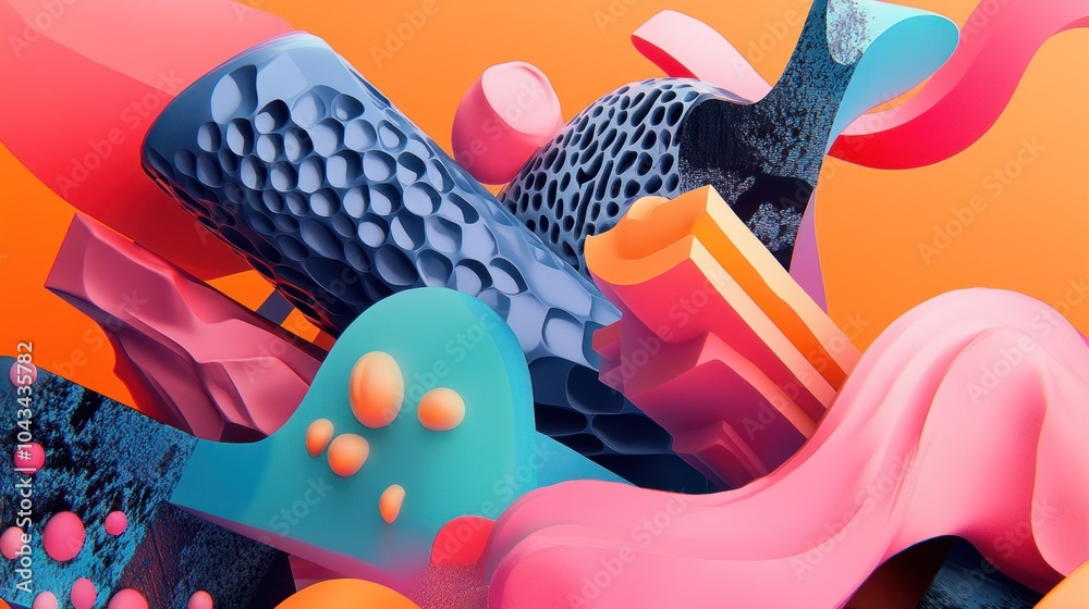 Abstract 3D Shapes Abstract 3D Shapes