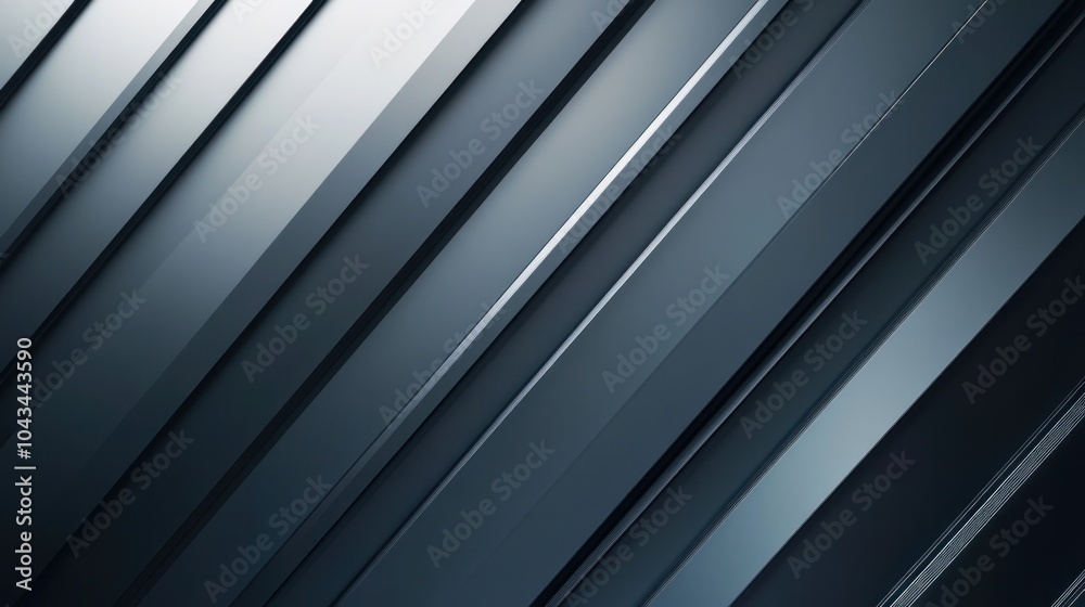 Fototapeta premium A visually striking abstract diagonal background showcasing a gradient of light gray and black