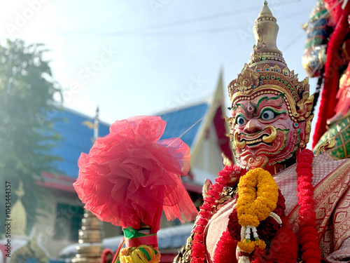 Thao Wessuwan at Bangchan Temple, Bangkok photo