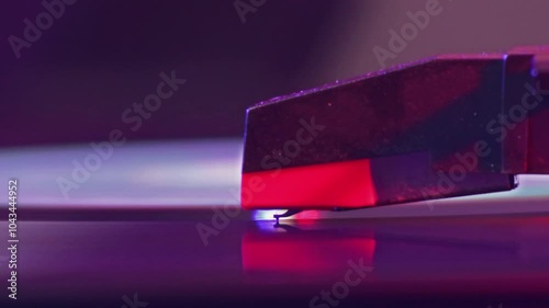 Record Playing Loop - Horizontal