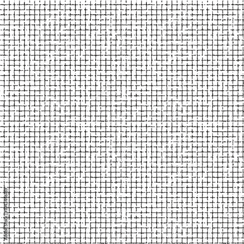 Checkered seamless pattern, waffle distress texture
