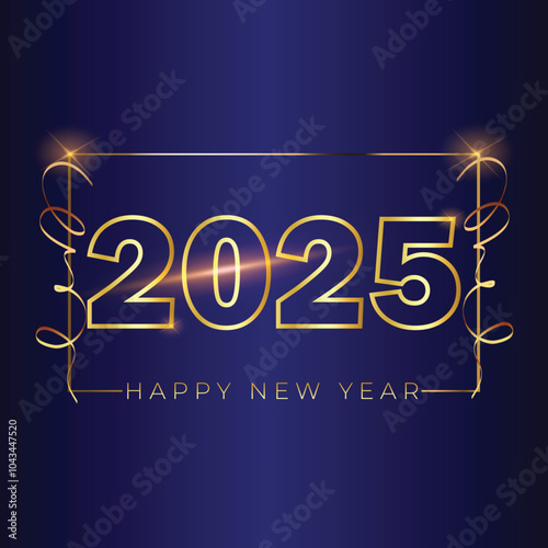 happy new year poster design