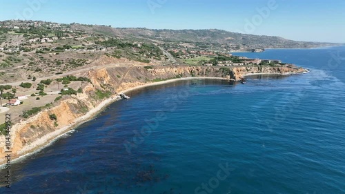 Aerial View of Pointe Vincente and Lighthouse in Palos Verdes, California