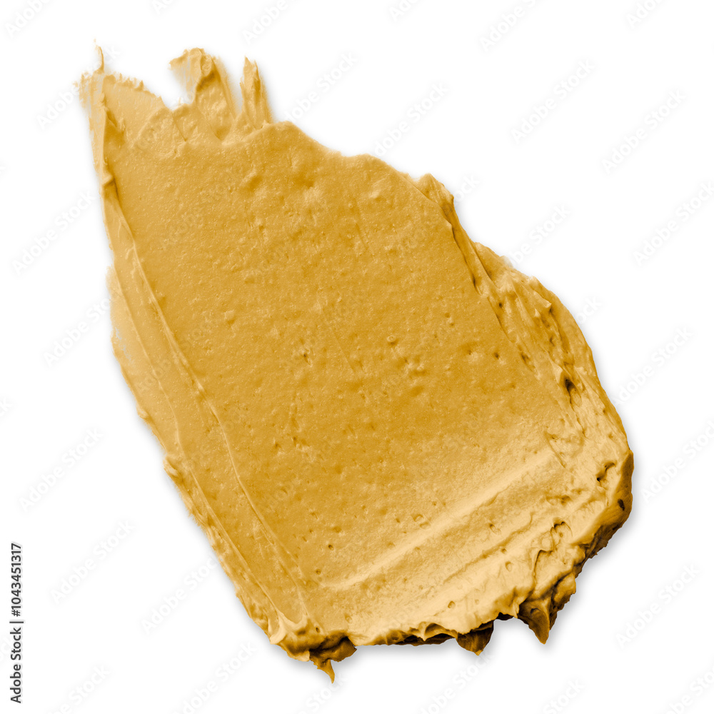 Png yellow cream smear design element texture Png yellow cream smear design element texture