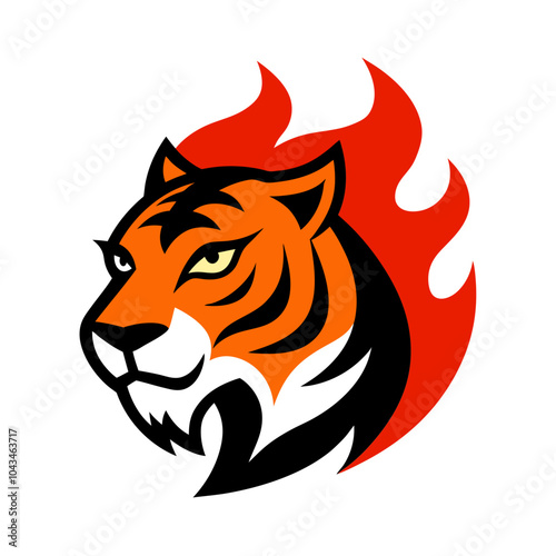 Wild Animal Mascot Logos - Tiger, Lion, Dragon, Falcon, Bear, Eagle, Wolf & More | Vector Illustration