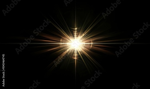 Wallpaper Mural Golden light beams radiating outward. Torontodigital.ca