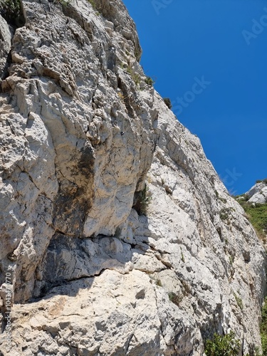 Escalade dans les calanques