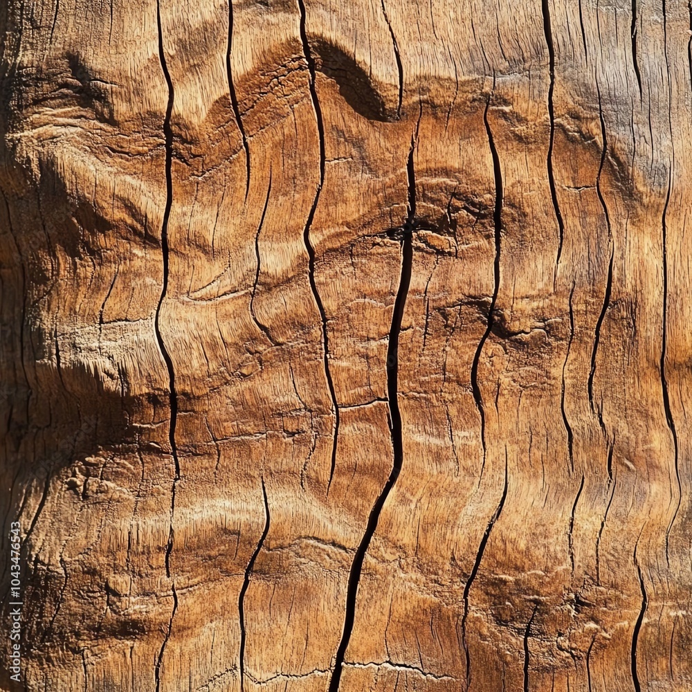 Close-up of weathered wood texture with natural cracks and lines on a wooden surface. Close-up of weathered wood texture with natural cracks and lines on a wooden surface.