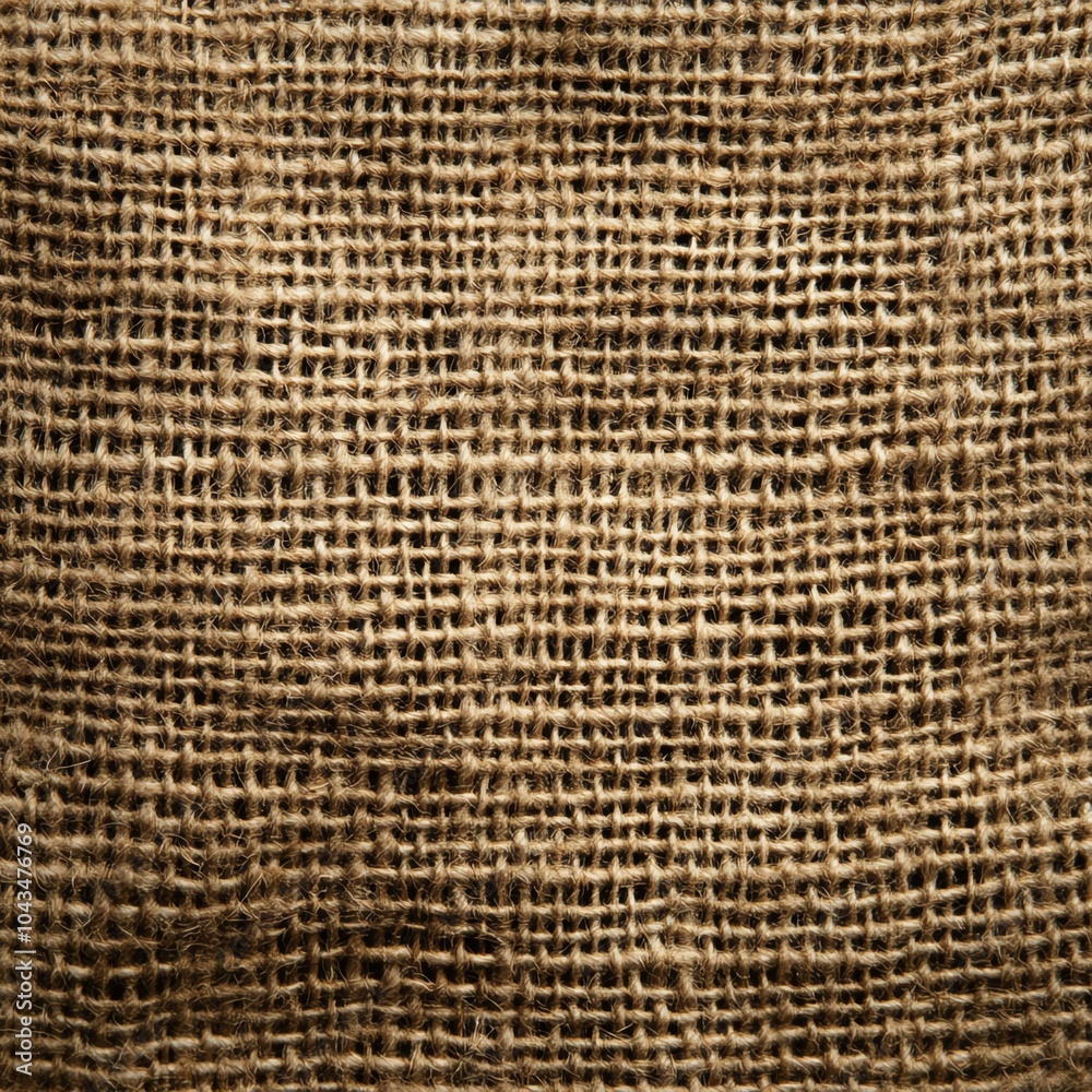 Close-up of burlap texture with detailed weave pattern. Close-up of burlap texture with detailed weave pattern.