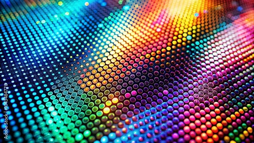 Wallpaper Mural Abstract Halftone Dots Background with Vivid Dotted Patterns for Creative Projects Torontodigital.ca