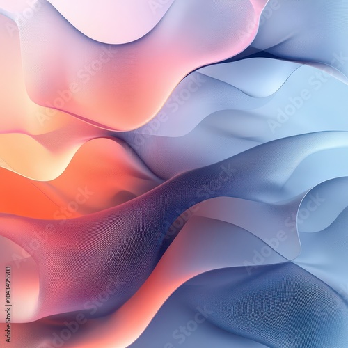 Abstract Wavy Gradient Design