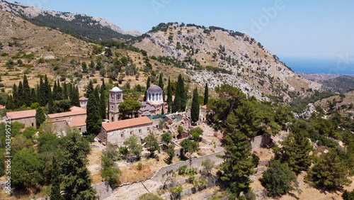 The monastery of Nea Moni i...