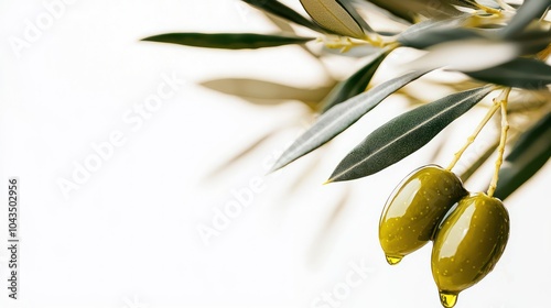 Wallpaper Mural Olive Branch with Olive Oil Torontodigital.ca