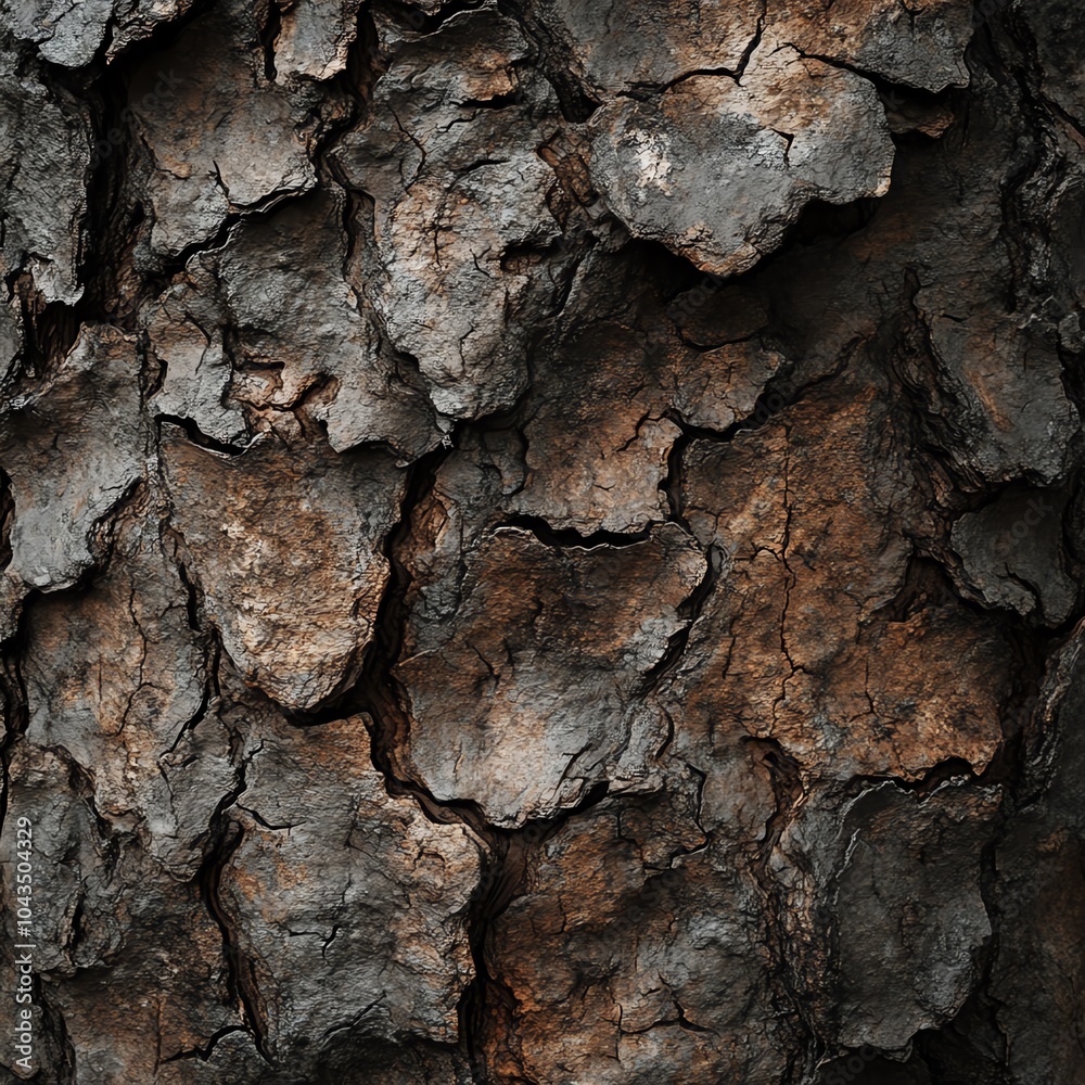 Close-up of tree bark texture with rich brown tones, emphasizing natural patterns and rugged details. Close-up of tree bark texture with rich brown tones, emphasizing natural patterns and rugged details.