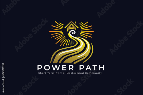 Power path logo design