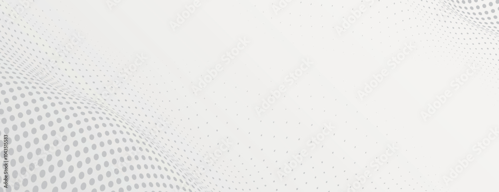 White halftone gradient background. White gradient halftone banner vector background. Gradient white minimal background halftone texture. Minimal white halftone gradient banner vector background White halftone gradient background. White gradient halftone banner vector background. Gradient white minimal background halftone texture. Minimal white halftone gradient banner vector background