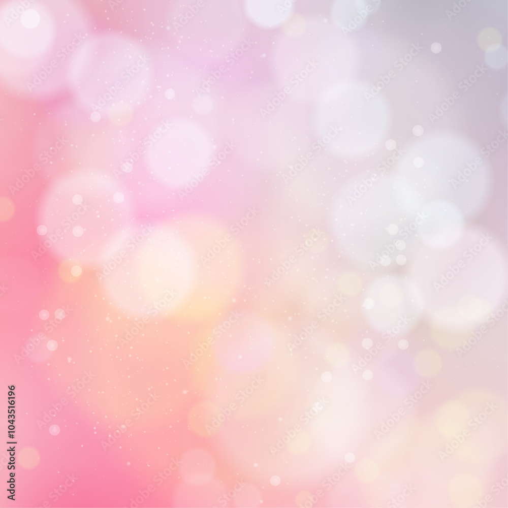 Vector Light Pink Bokeh Background Image Vector Light Pink Bokeh Background Image