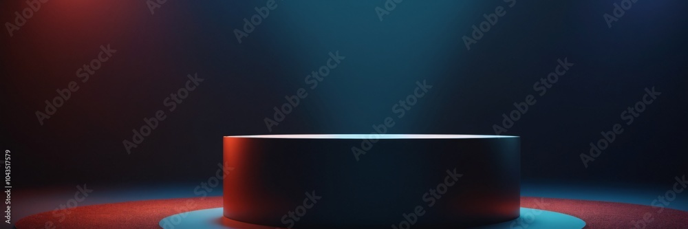3d render of vector abstract background. Podium for show product 3d render of vector abstract background. Podium for show product