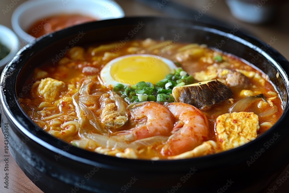 Delicious Sundubu Jjigae Dish