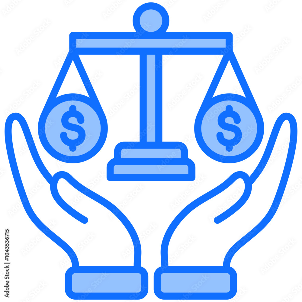 Obraz premium Equity Icon
