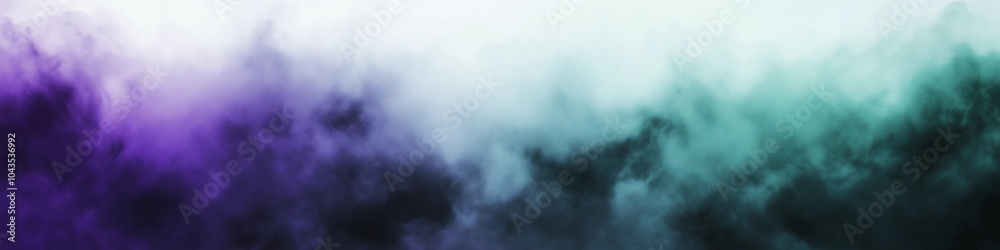 Naklejka premium Colorful cloud in the sky,background,colorful smoke texture, watercolor painting style,web banner.