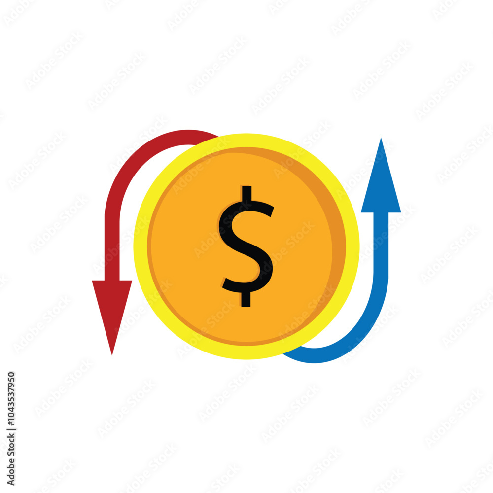 money exchange, cash back, dollar vector symbol money exchange, cash back, dollar vector symbol