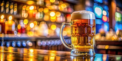 Bar Counter Beer Mug Glass Photography photo