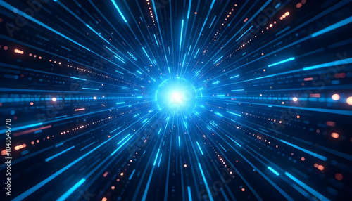 glowing light futuristic sport race speed technology background