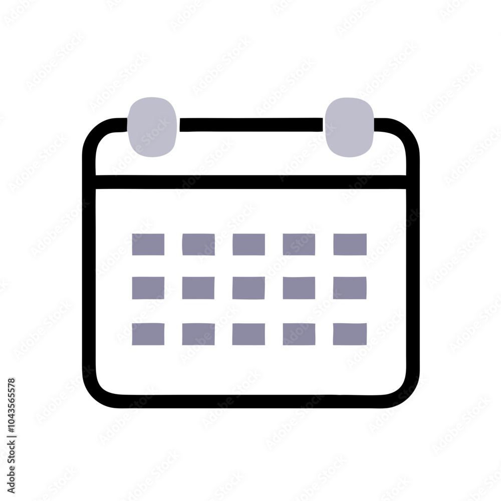 Icon for business folders notebook calendar Icon for business folders notebook calendar