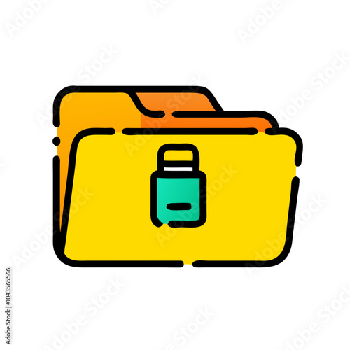 Icon for business folders notebook calendar