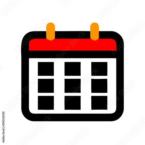 Icon for business folders notebook calendar