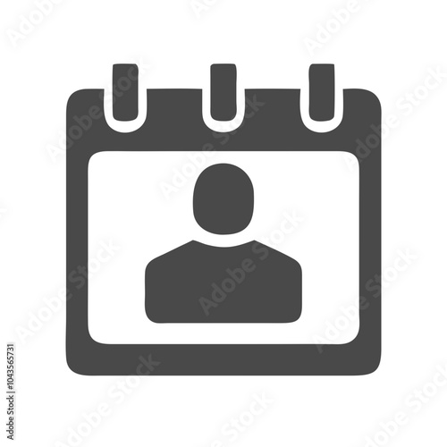 Icon for business folders notebook calendar