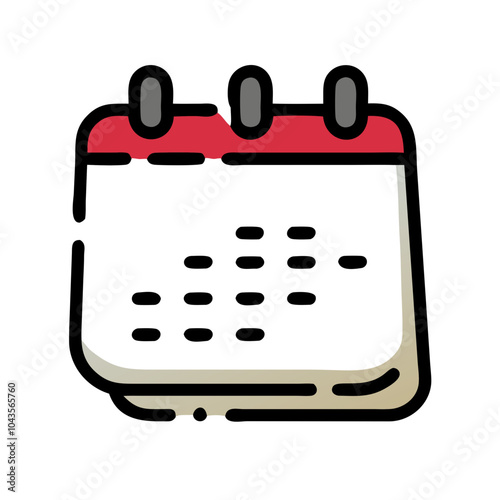 Icon for business folders notebook calendar