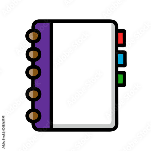 Icon for business folders notebook calendar