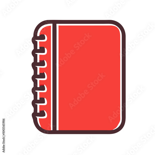 Icon for business folders notebook calendar
