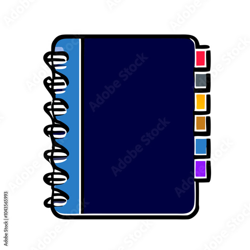 Icon for business folders notebook calendar