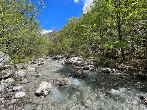 Torrential stream Mala Paklenica, Seline (Paklenica National Park, Croatia) - Wildbach Mala Paklenica, Seline (Nationalpark, Kroatien) - Bujični potok Mala Paklenica, Seline (Hrvatska) photo