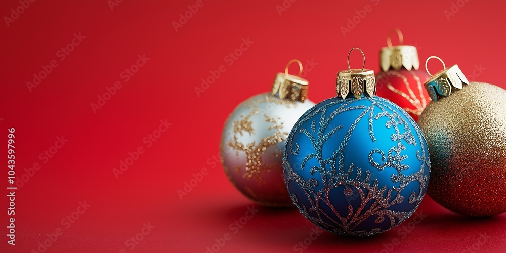 Merry Christmas and happy New Year Red background Merry Christmas and happy New Year Red background