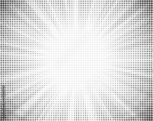 Wallpaper Mural Halftone gradient sun rays pattern. abstract halftone vector dots background. monochrome dots pattern. pop art, comic small dots. star rays halftone poster. shine, explosion. sunrise rays background. Torontodigital.ca