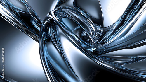 Abstract Modern Osmium Background Featuring Swirling Patterns and Shades for Dynamic Contemporary Artwork photo