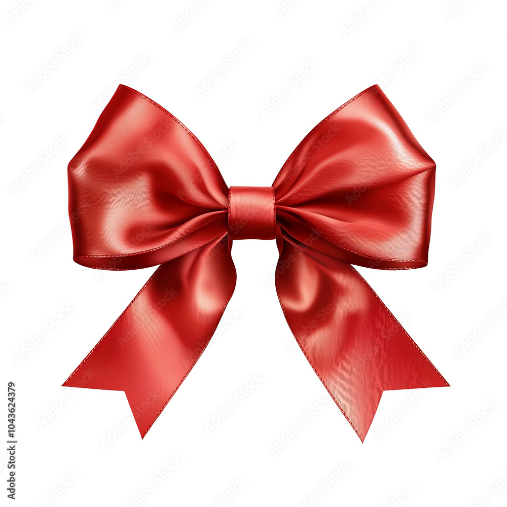 Stylish red bow clip art isolated on transparent background png for creative projects Stylish red bow clip art isolated on transparent background png for creative projects
